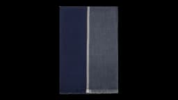 Сashmere-Blend Scarf - Navy Blue