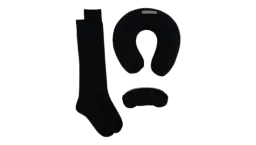 Wool Travel Set - Black