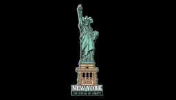 New York City Statue of Liberty Magnet