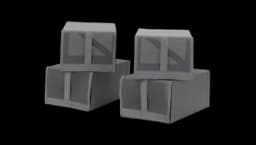 SKUBB Shoe Box (4 Pack)