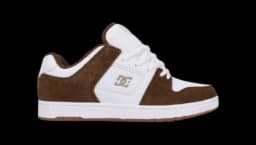 Manteca 4 S Brown Leather Skate Shoes