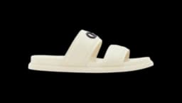 Gancini Ornament Slides - White/Black