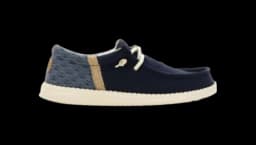 Wally Funk Summer Stitch Loafers - Navy Blue