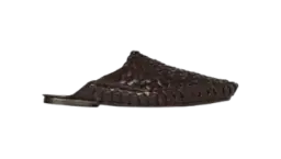 Woven Slip On Shoe - Lacquer Brown