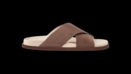 Suede Сrossover Slides - Mud