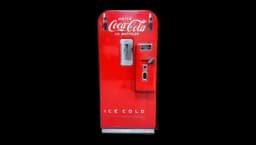 Vendo 39 Coca-Cola Vending Machine - Red/White