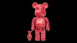 Coca-Cola Keith Haring 100% & 400% Set - Red/White