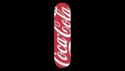 Logo Skate Deck - Red/White