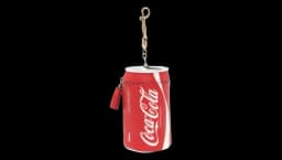 Coca Cola Leather Coin Purse - Red/White/Gold