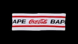 Logo Headband - White/Red/Black