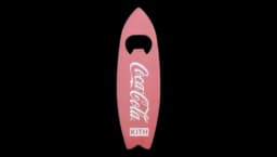 Coca-Cola Logo Bottle Opener - Red