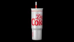 709ml SE Stainless Steel Straw Tumbler - Classic Diet Coke