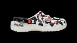 Classic Clog Slippers - White/Black/Red