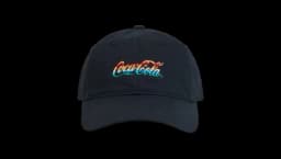 Coca-Cola Logo Cap - Black/Multicolor