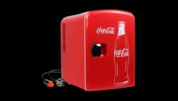 Coca-Cola Mini Fridge 4L - Red/White