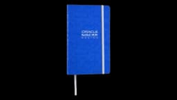 Oracle Red Bul Racing Logo Notebook - Blue