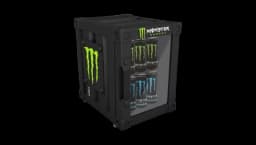 Monster Energy Drink Mini Fridge - Black