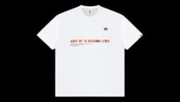 Moonface Graphic Tee Fanta - White/Orange