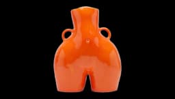 Love Handles Vase - Orange