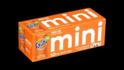 Fanta Mini Cans 207ml 10 Pack
