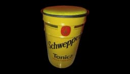 Vintage Schweppes Tonic Tin Storage