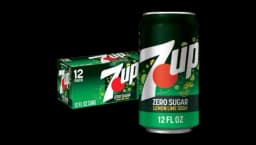 7-Up Zero Sugar Lemon Lime Soda 355ml Pack Of 12
