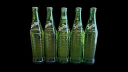 Sprite 1980’s Five Bottles Unopened