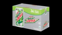 Mountain Dew Diet 355ml Cans Pack Of 36