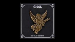 CS Major Cherub Pin Gold
