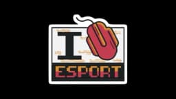 I Love Esport Sticker