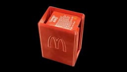 McDonalds Sauce Caddy - Red