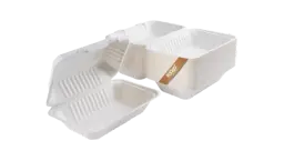 Eco Friendly Clamshell Takeaway Boxes 50 Pack