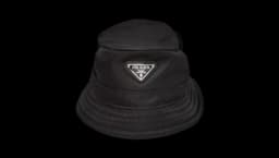 Re-Nylon Dog Bucket Hat - Black