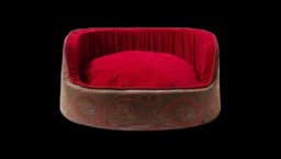 Fausse Jacquard Dog Bed - Multicolor