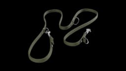 Training Double Ended Dog Lead 2m - Khaki