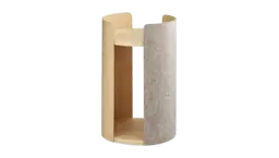 Torre Scratching Post - Ash/Beige