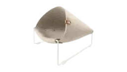 Loggia Cat Cave - White/Beige