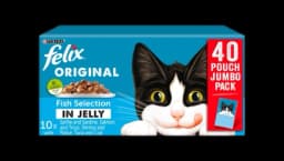Felix Fish Selection in Jelly Pouches 40x100g