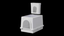 Rabbit Litter Box - White