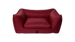 Small GG Nylon Pet Bed - Red