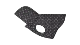 Dog Puffer Jacket - Monogram Black