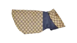 Reversible GG Pet Coat - Beige & Blue GG Supreme Canvas