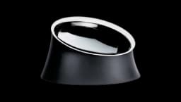 Wowl Large Dog Bowl - Black/White