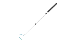 Collapsible Snake Hook - Silver/Black
