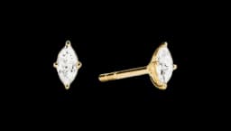 Sapphire Marquise Studs
