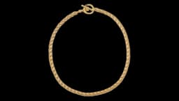 Gold Rope-Chain Necklace