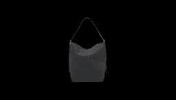 Leather-Trim Canvas Tote