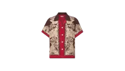 Printed Silk Bowling Shirt