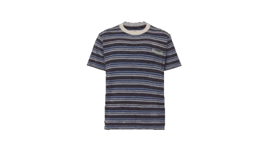 Knitted Striped T-Shirt