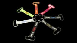 Paris Carabiner Keyring